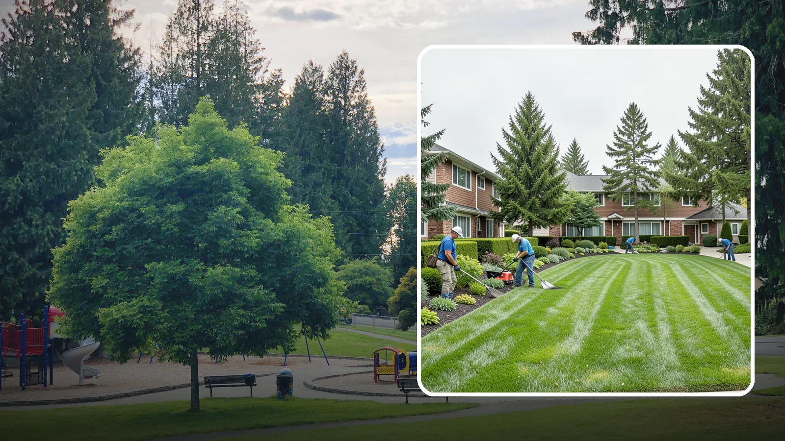 Apartment Landscape Maintenance in Bonney Lake, Pierce County, WA - Dependable grounds care that keeps multifamily communities attractive, leasable, and easy for on-site managers to oversee.