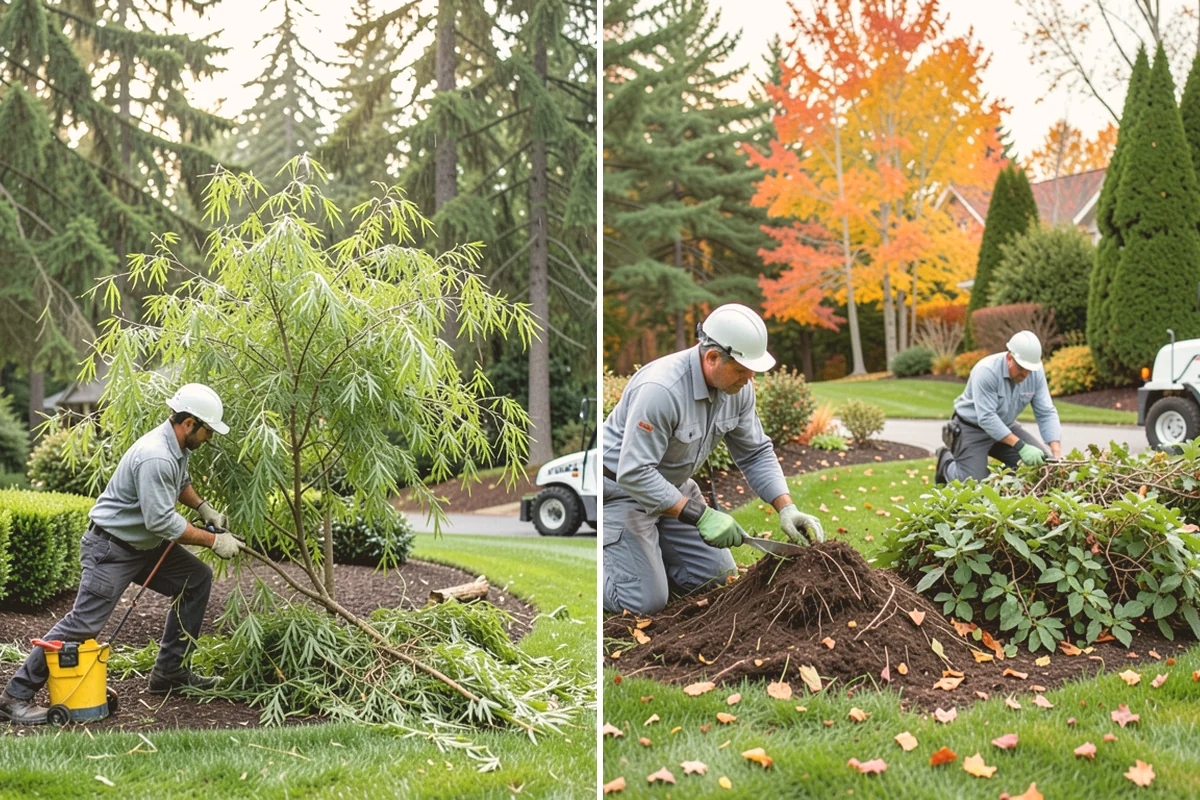 Apartment Landscape Maintenance in Brier, Snohomish County, WA - Tour the community with the property manager to map service zones