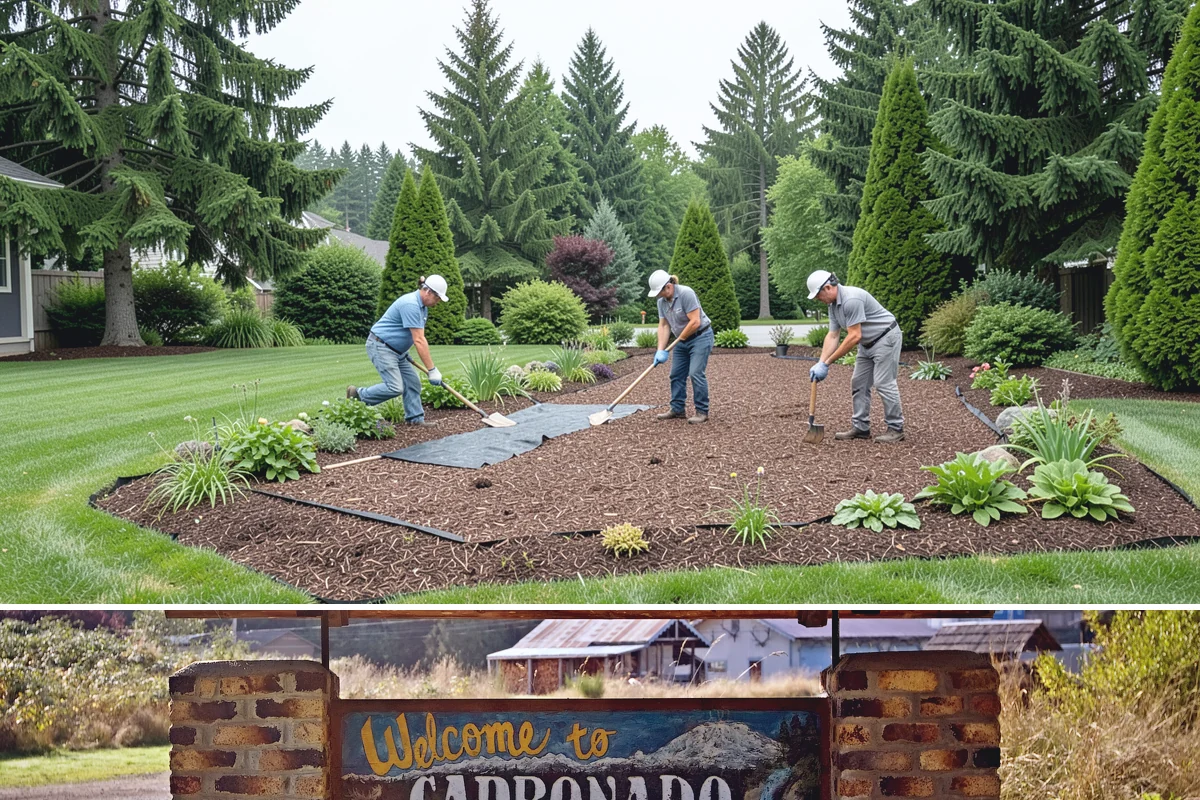 Apartment Landscape Maintenance in Carbonado, Pierce County, WA - Provided year-round on a monthly contract, with frequent growing-season visits and winter service centered on leaf removal, moss...