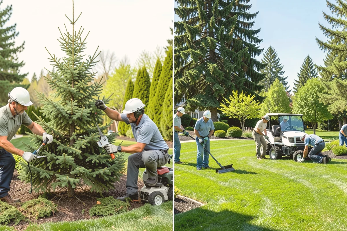 Apartment Landscape Maintenance in Edmonds, Snohomish County, WA - Tour the community with the property manager to map service zones