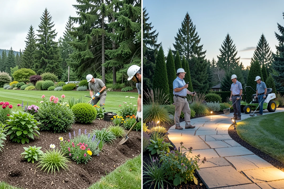 Apartment Landscape Maintenance in Enumclaw, King County, WA - Tour the community with the property manager to map service zones