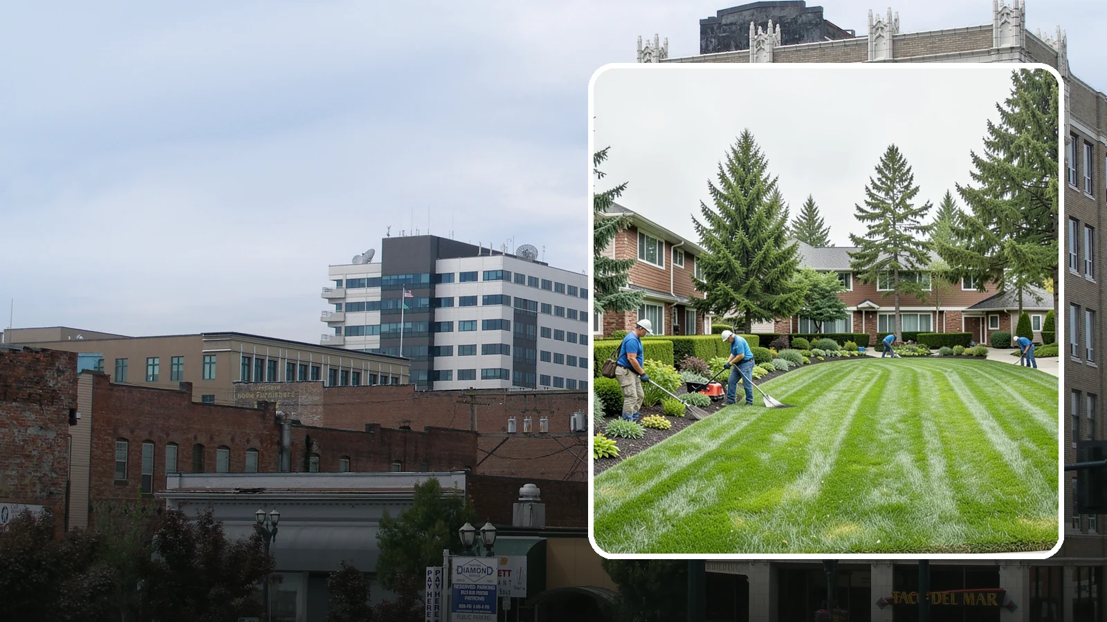 Apartment Landscape Maintenance in Everett, Snohomish County, WA - Dependable grounds care that keeps multifamily communities attractive, leasable, and easy for on-site managers to oversee.