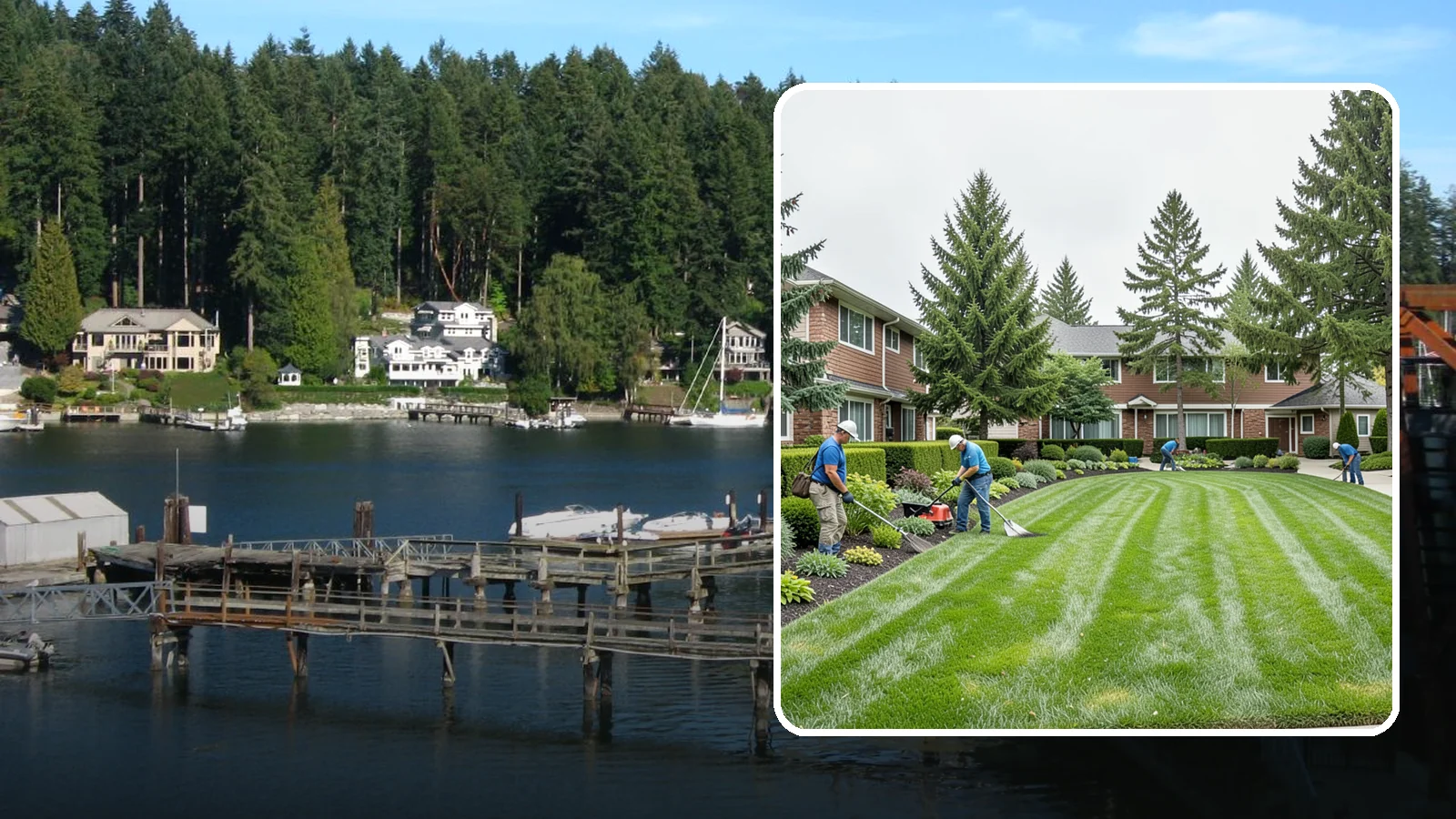 Apartment Landscape Maintenance in Gig Harbor, Pierce County, WA - Dependable grounds care that keeps multifamily communities attractive, leasable, and easy for on-site managers to oversee.