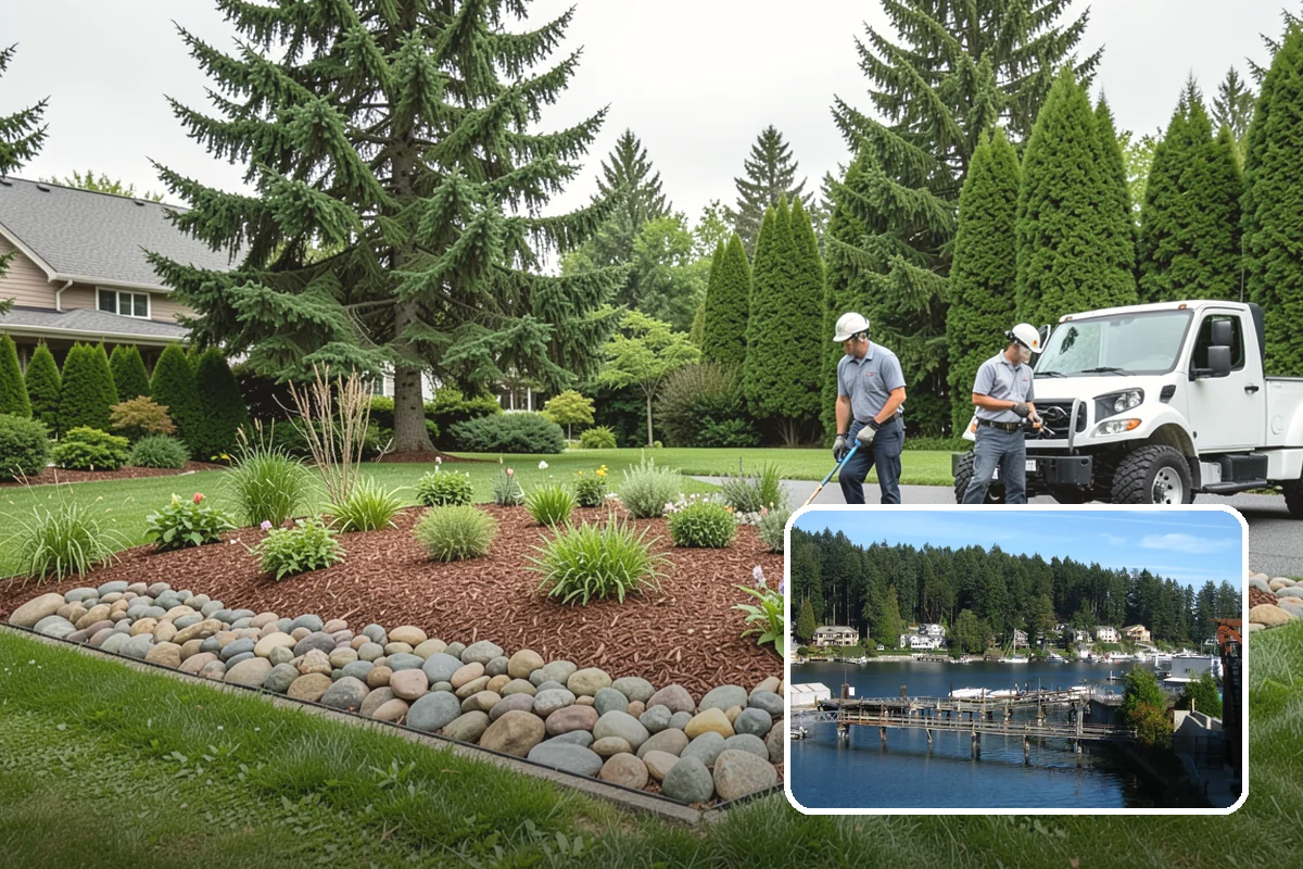 Apartment Landscape Maintenance in Gig Harbor, Pierce County, WA - Stronger curb appeal that supports leasing and retention
