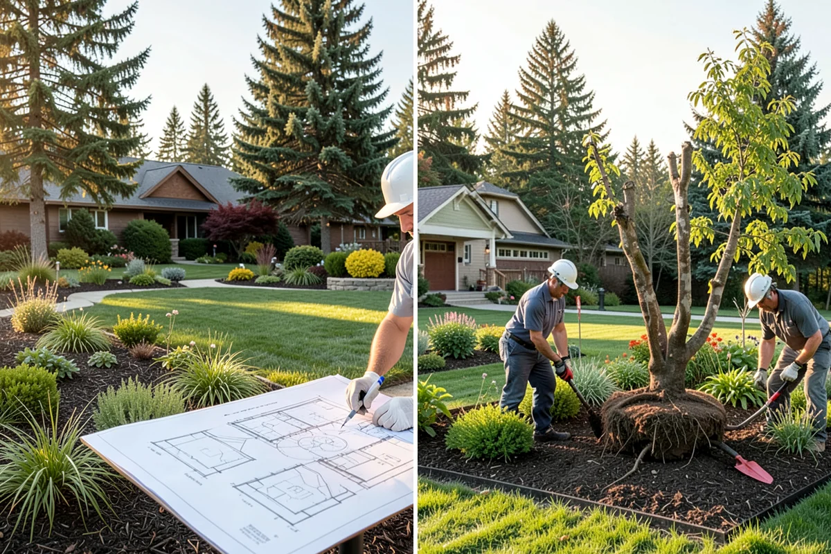 Apartment Landscape Maintenance in Kenmore, King County, WA - Tour the community with the property manager to map service zones