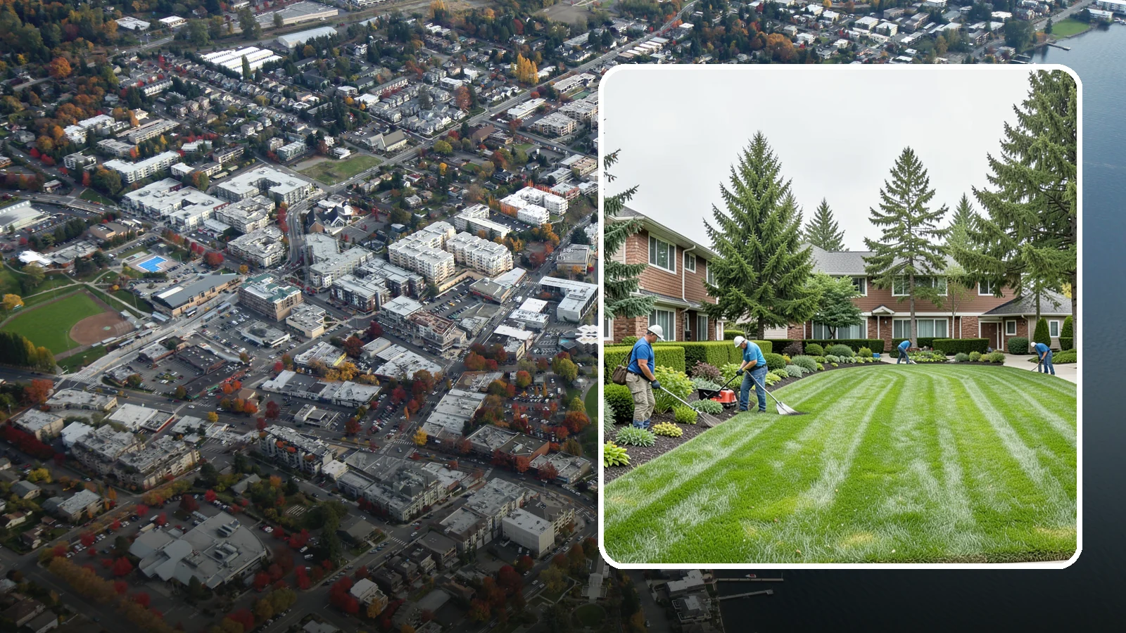 Apartment Landscape Maintenance in Kirkland, King County, WA - Dependable grounds care that keeps multifamily communities attractive, leasable, and easy for on-site managers to oversee.