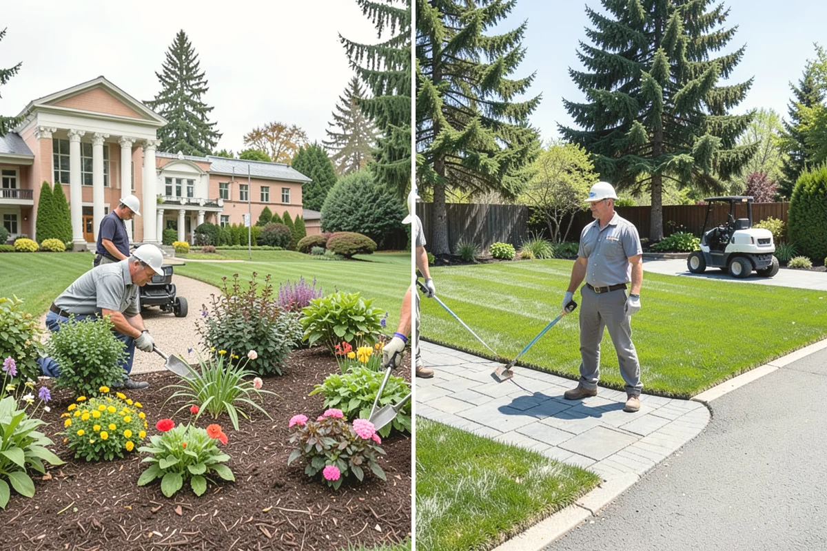 Apartment Landscape Maintenance in Lake Stevens, Snohomish County, WA - Tour the community with the property manager to map service zones