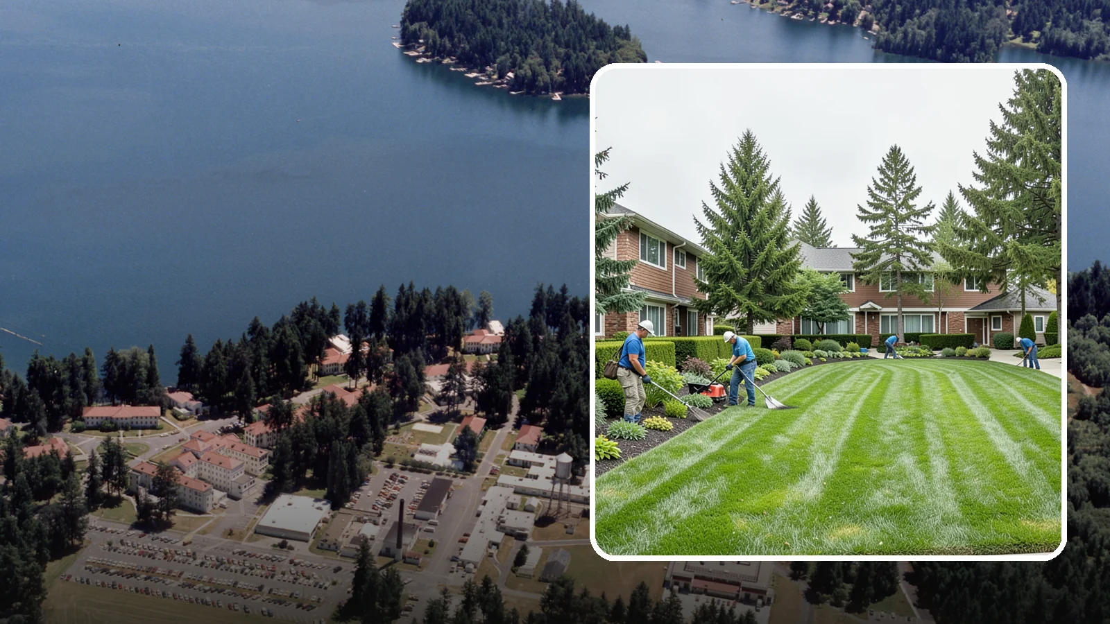 Apartment Landscape Maintenance in Lakewood, Pierce County, WA - Dependable grounds care that keeps multifamily communities attractive, leasable, and easy for on-site managers to oversee.