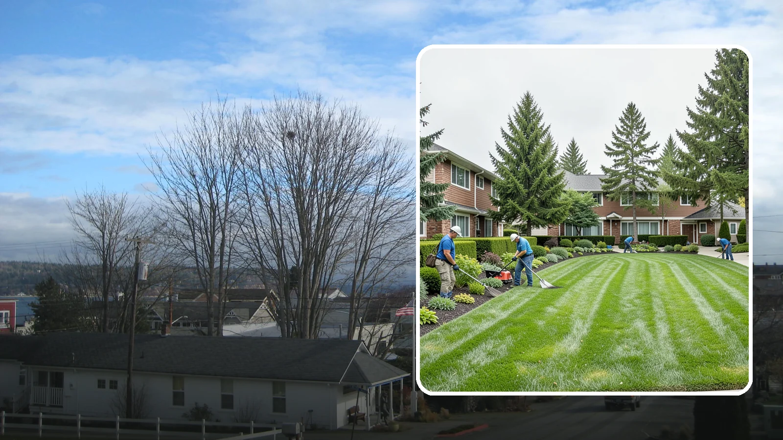 Apartment Landscape Maintenance in Langley, Island County, WA - Dependable grounds care that keeps multifamily communities attractive, leasable, and easy for on-site managers to oversee.