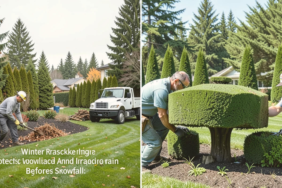 Apartment Landscape Maintenance in Orting, Pierce County, WA - Tour the community with the property manager to map service zones