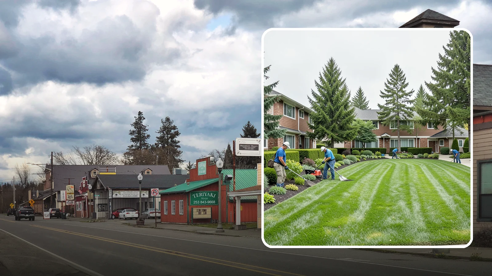 Apartment Landscape Maintenance in Roy, Pierce County, WA - Dependable grounds care that keeps multifamily communities attractive, leasable, and easy for on-site managers to oversee.
