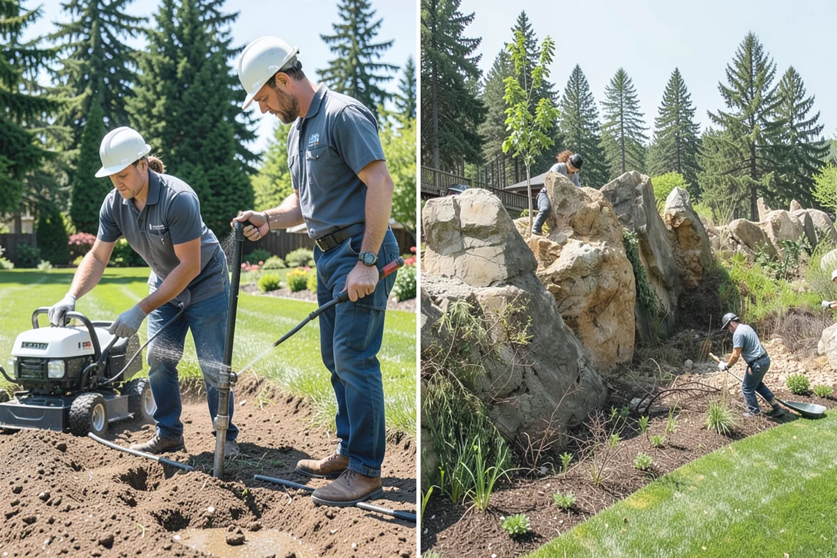 Apartment Landscape Maintenance in Skykomish, King County, WA - Tour the community with the property manager to map service zones