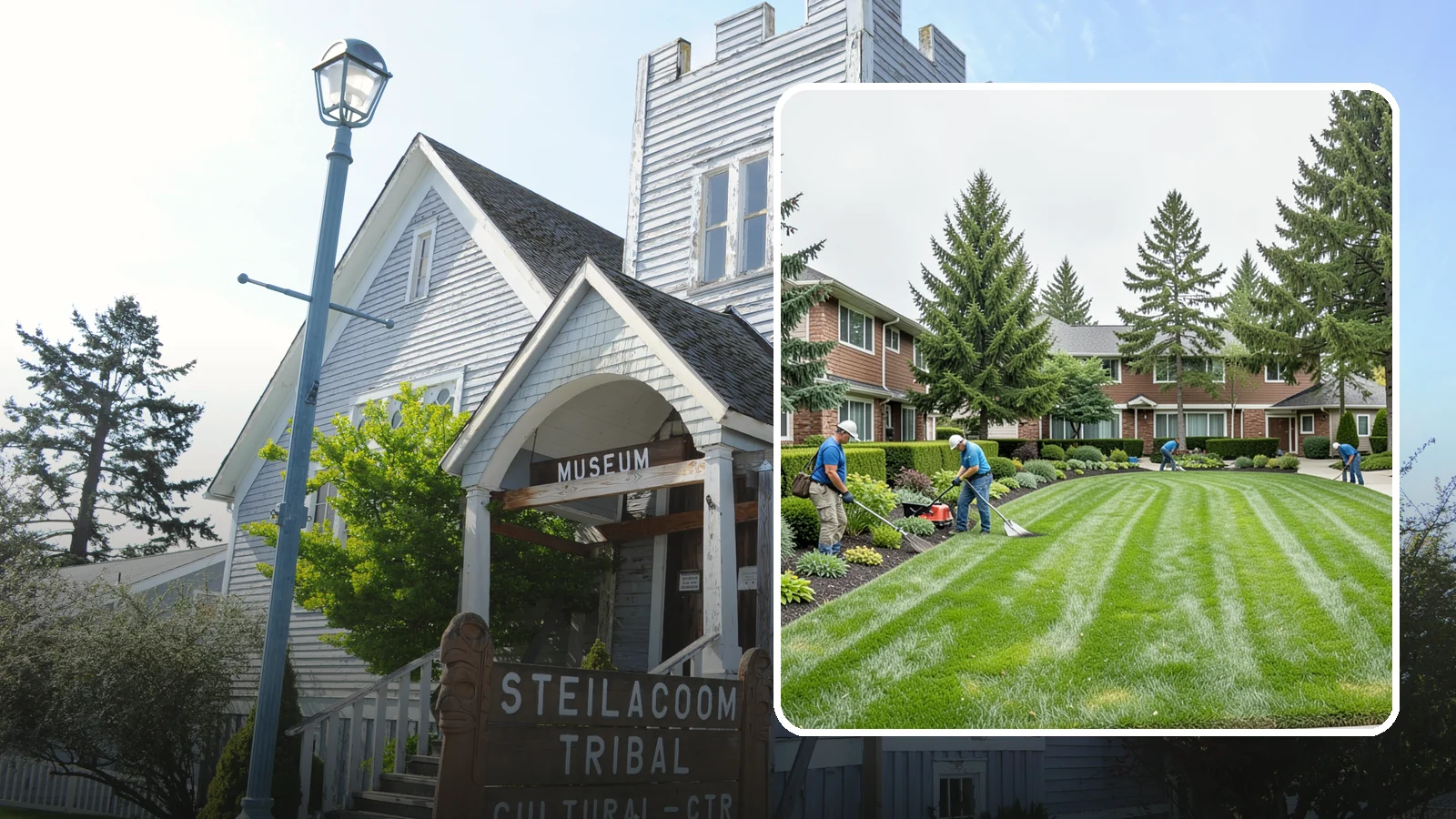 Apartment Landscape Maintenance in Steilacoom, Pierce County, WA - Dependable grounds care that keeps multifamily communities attractive, leasable, and easy for on-site managers to oversee.