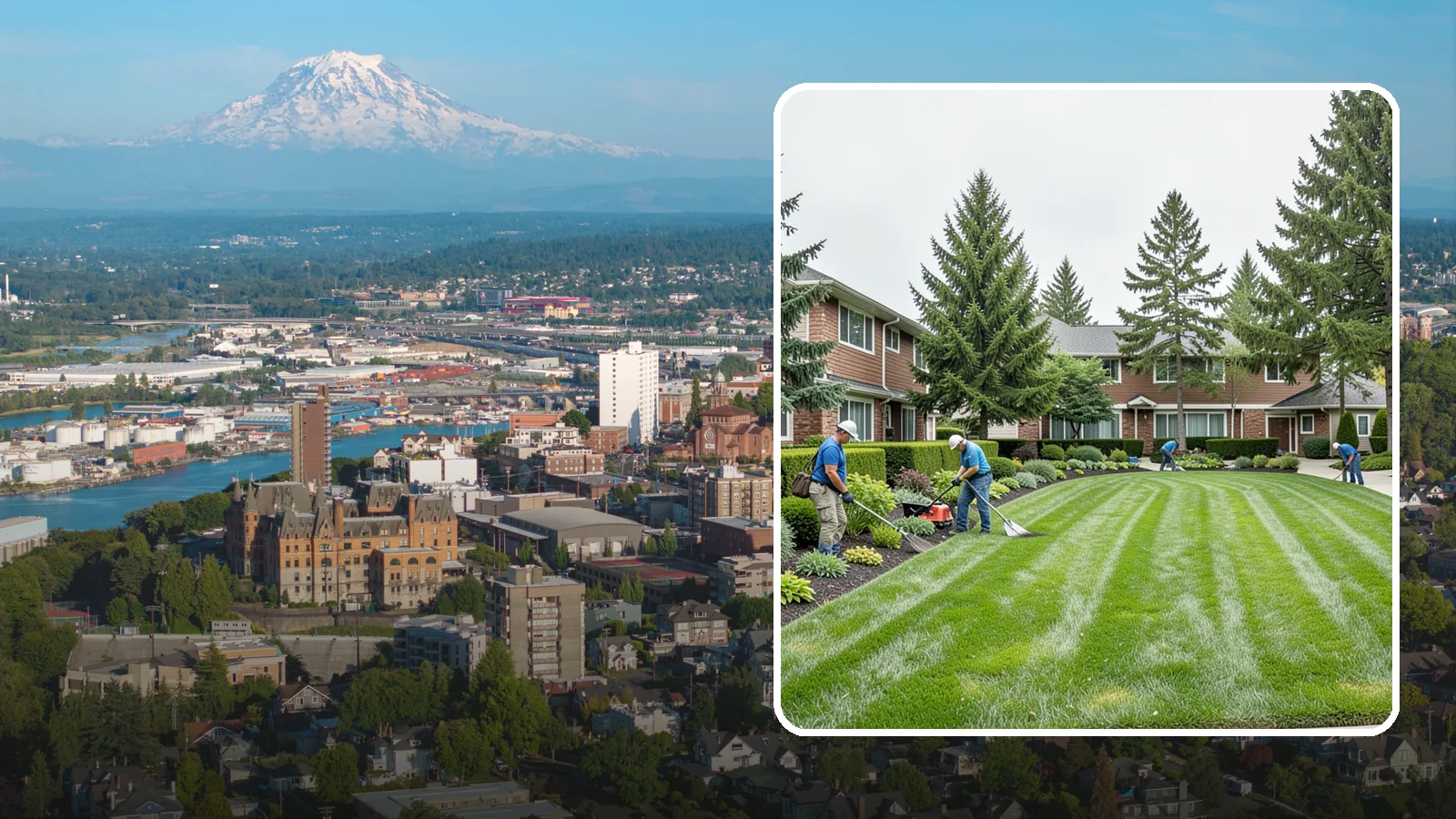 Apartment Landscape Maintenance in Tacoma, Pierce County, WA - Dependable grounds care that keeps multifamily communities attractive, leasable, and easy for on-site managers to oversee.
