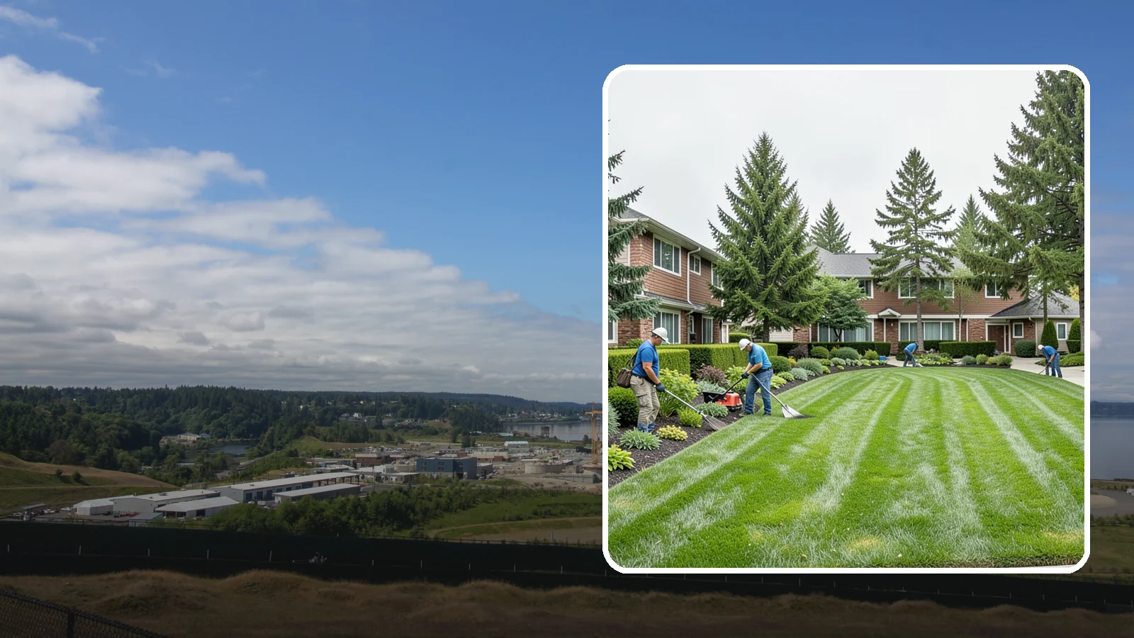 Apartment Landscape Maintenance in University Place, Pierce County, WA - Dependable grounds care that keeps multifamily communities attractive, leasable, and easy for on-site managers to oversee.