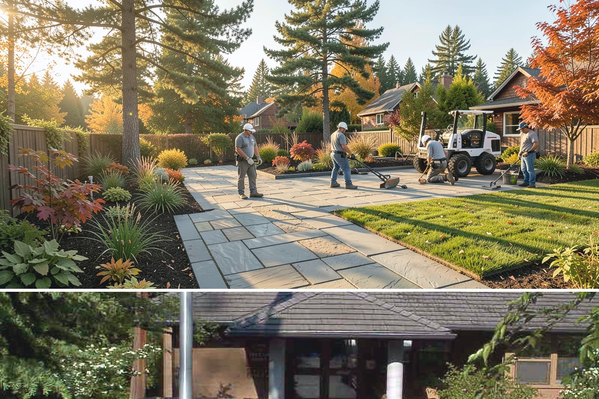 Apartment Landscape Maintenance in Yarrow Point, King County, WA - Provided year-round on a monthly contract, with frequent growing-season visits and winter service centered on leaf removal, moss...
