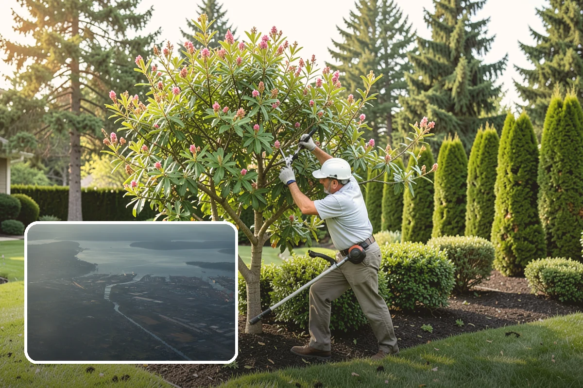 Apple Tree Pruning in Fife, Pierce County, WA - Better sunlight and air for ripening fruit