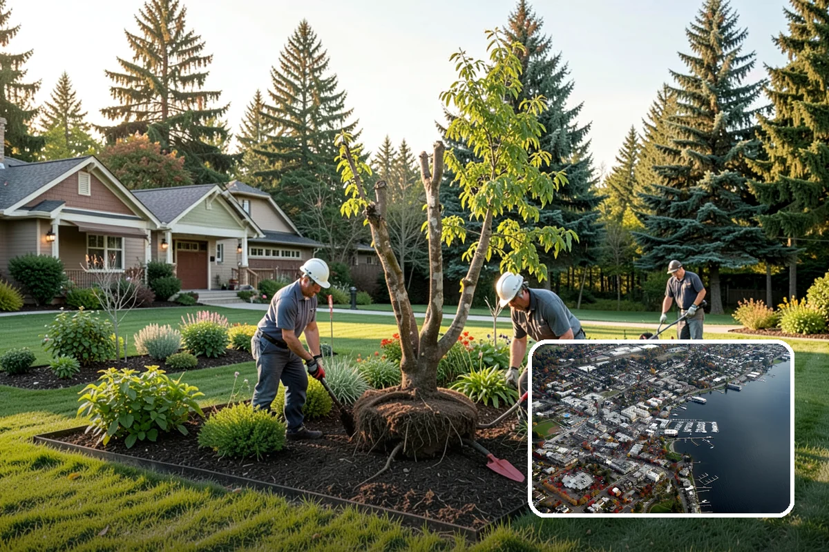 Apple Tree Pruning in Kirkland, King County, WA - Better sunlight and air for ripening fruit
