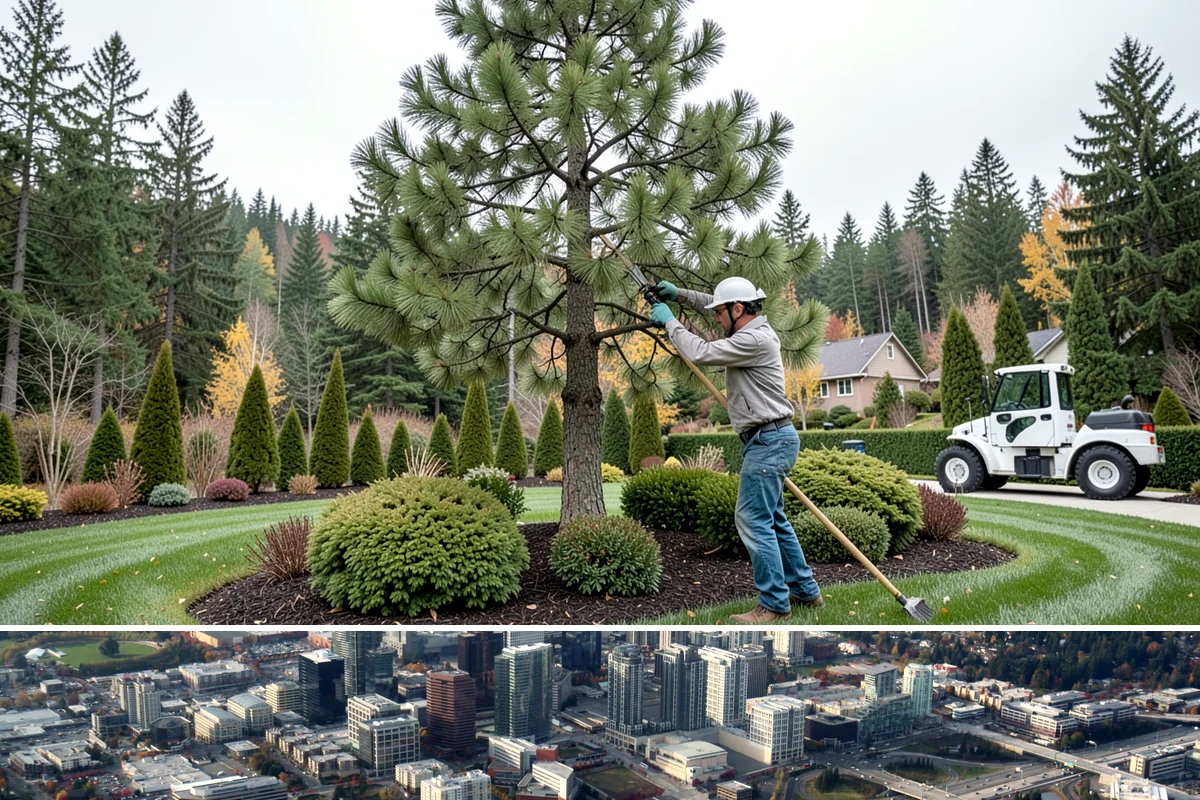 Arbor Installation in Bellevue, King County, WA - Best installed spring through fall.