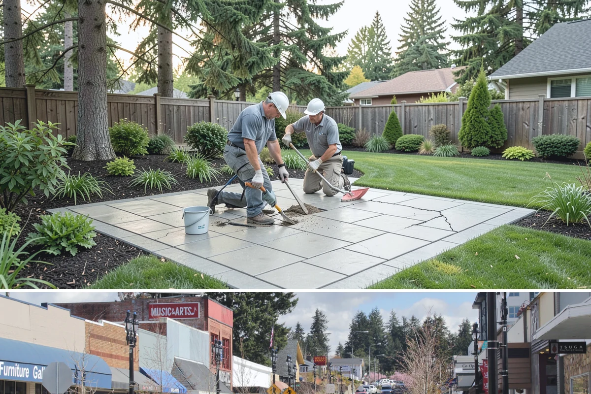 Arbor Installation in Bothell, King County, WA - Best installed spring through fall.