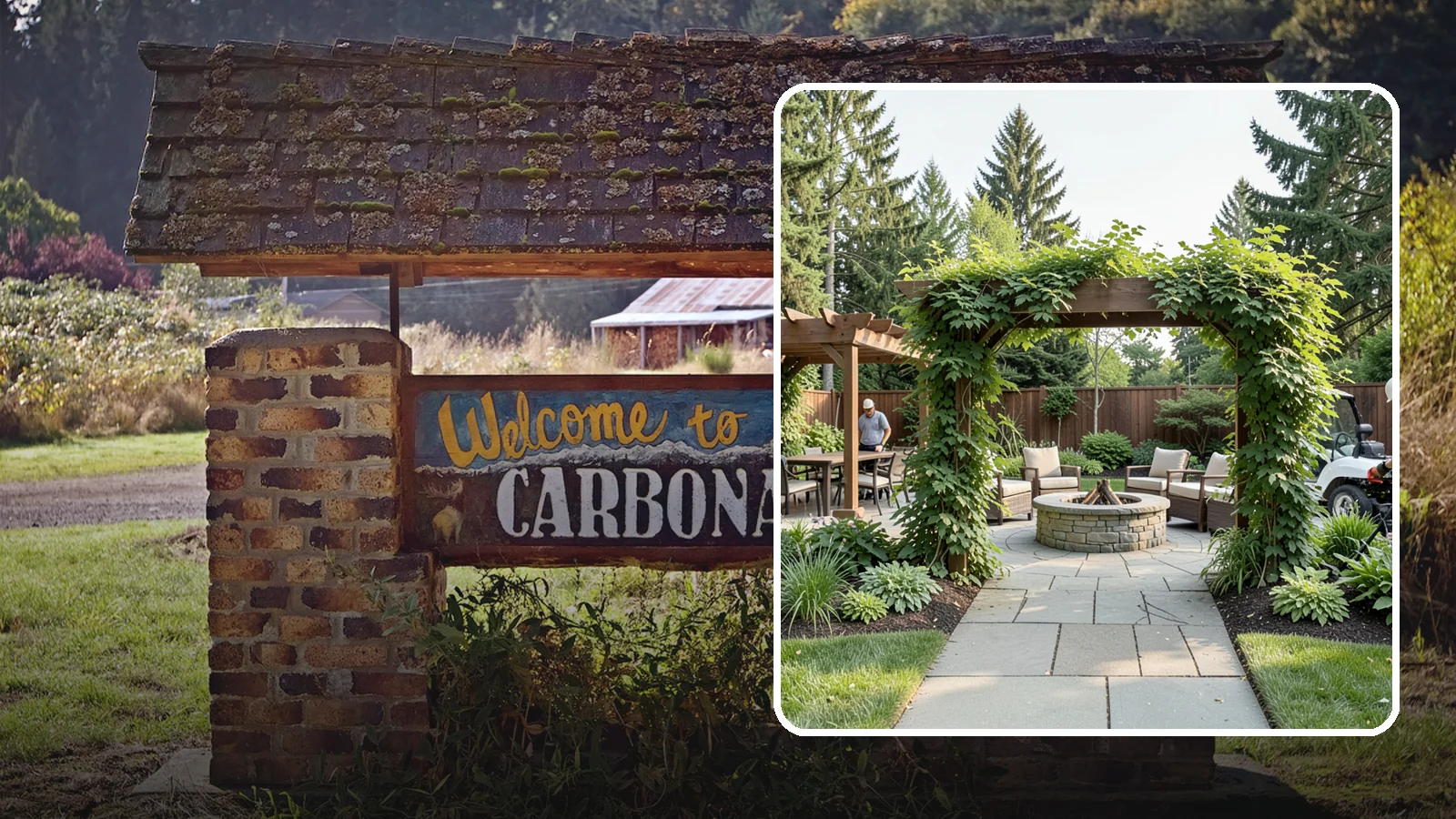Arbor Installation in Carbonado, Pierce County, WA - Garden arbors that frame entries and pathways with charm and support for climbing plants.