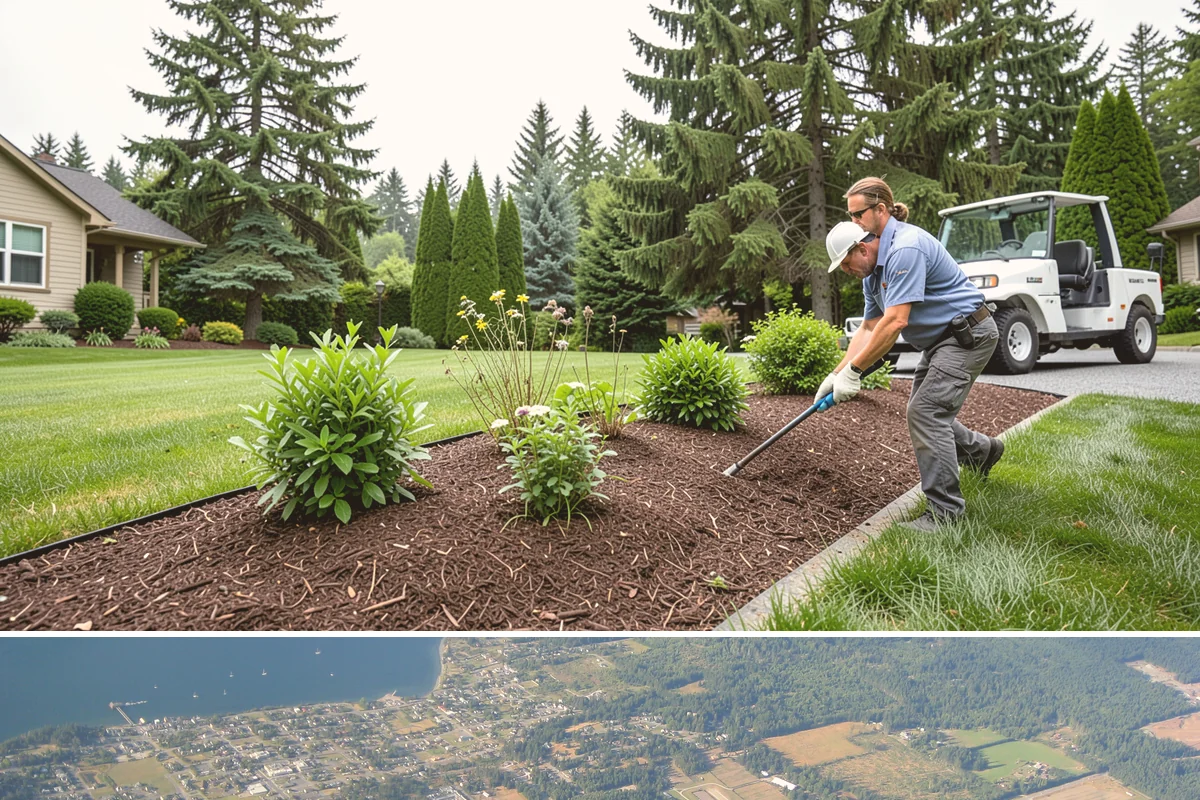 Arbor Installation in Coupeville, Island County, WA - Best installed spring through fall.