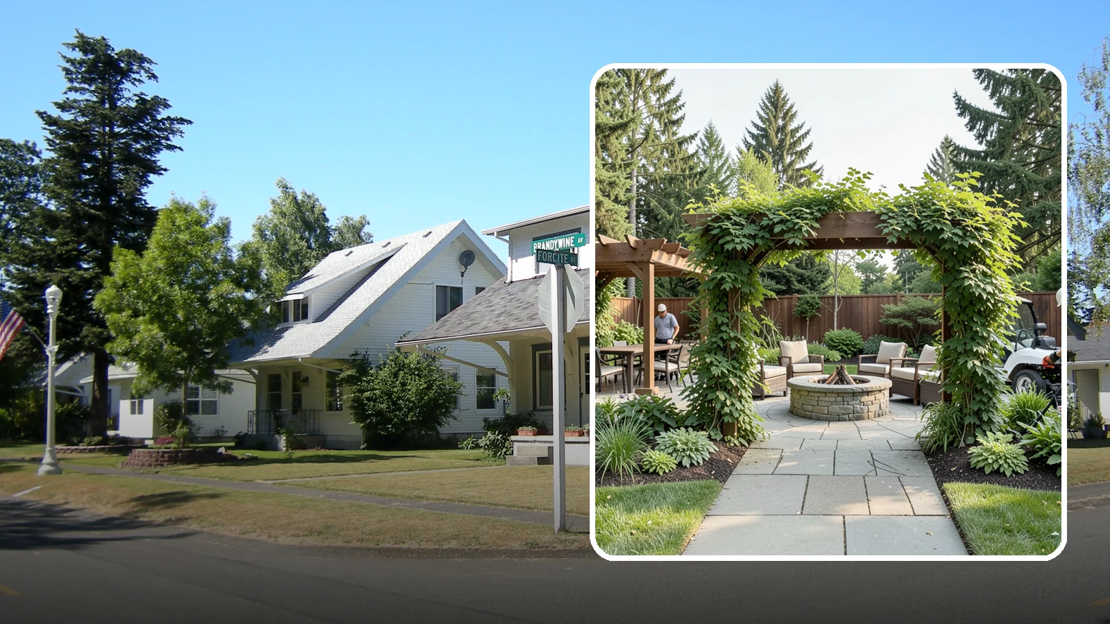 Arbor Installation in DuPont, Pierce County, WA - Garden arbors that frame entries and pathways with charm and support for climbing plants.