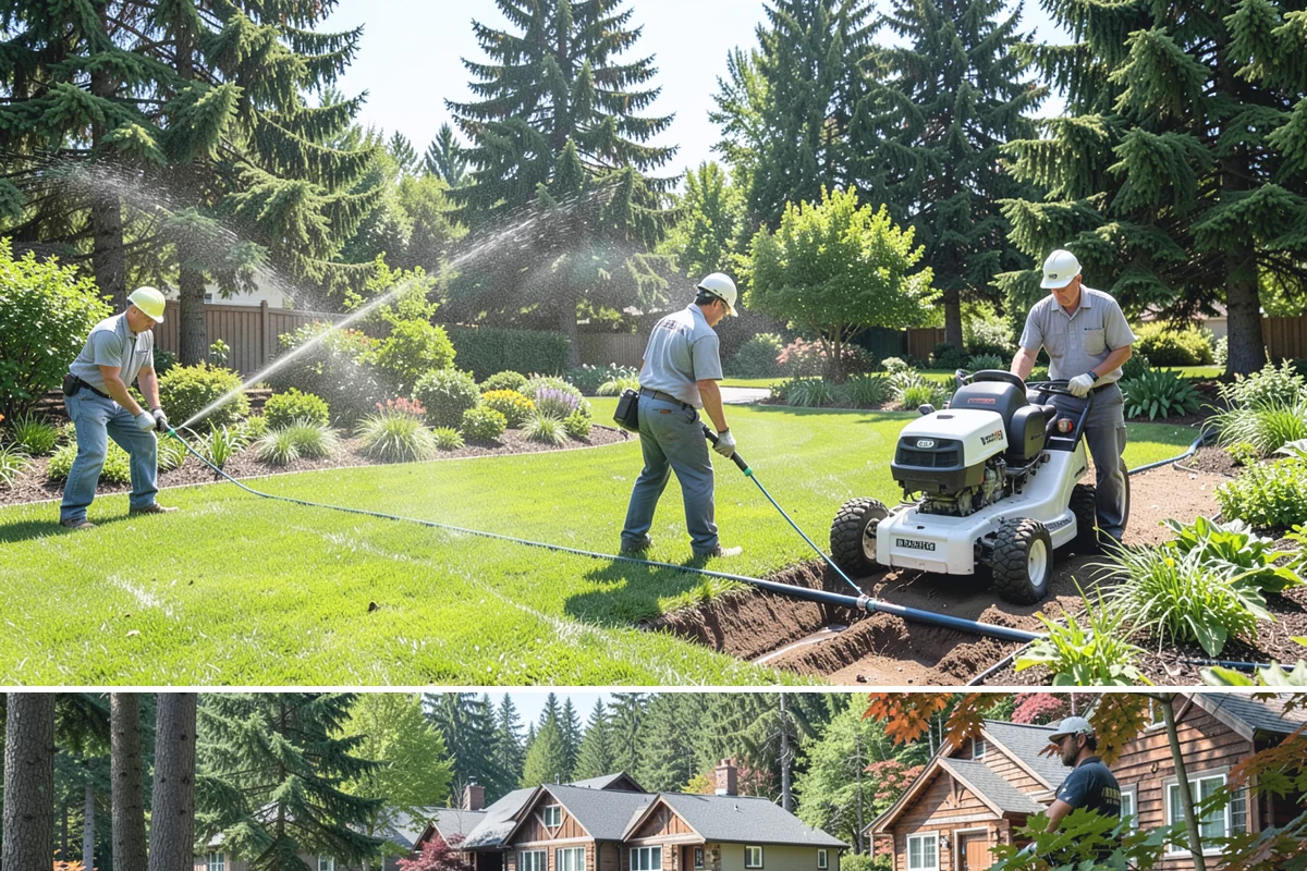 Arbor Installation in Edgewood, Pierce County, WA - Best installed spring through fall.