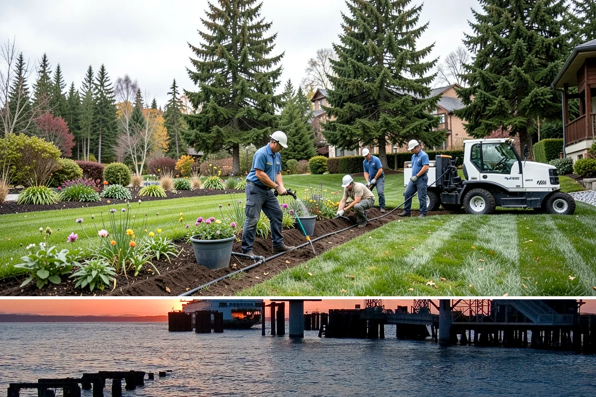 Arbor Installation in Edmonds, Snohomish County, WA - Best installed spring through fall.