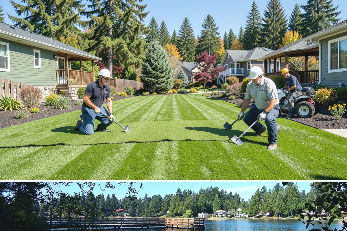 Arbor Installation in Federal Way, King County, WA - Best installed spring through fall.