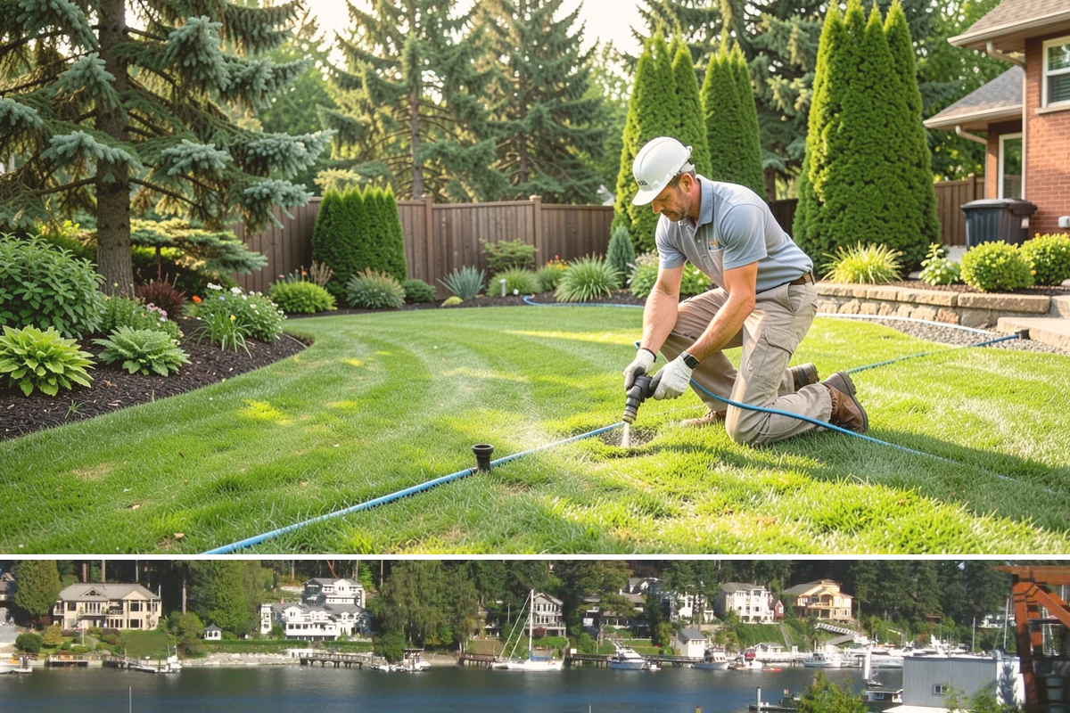 Arbor Installation in Gig Harbor, Pierce County, WA - Best installed spring through fall.