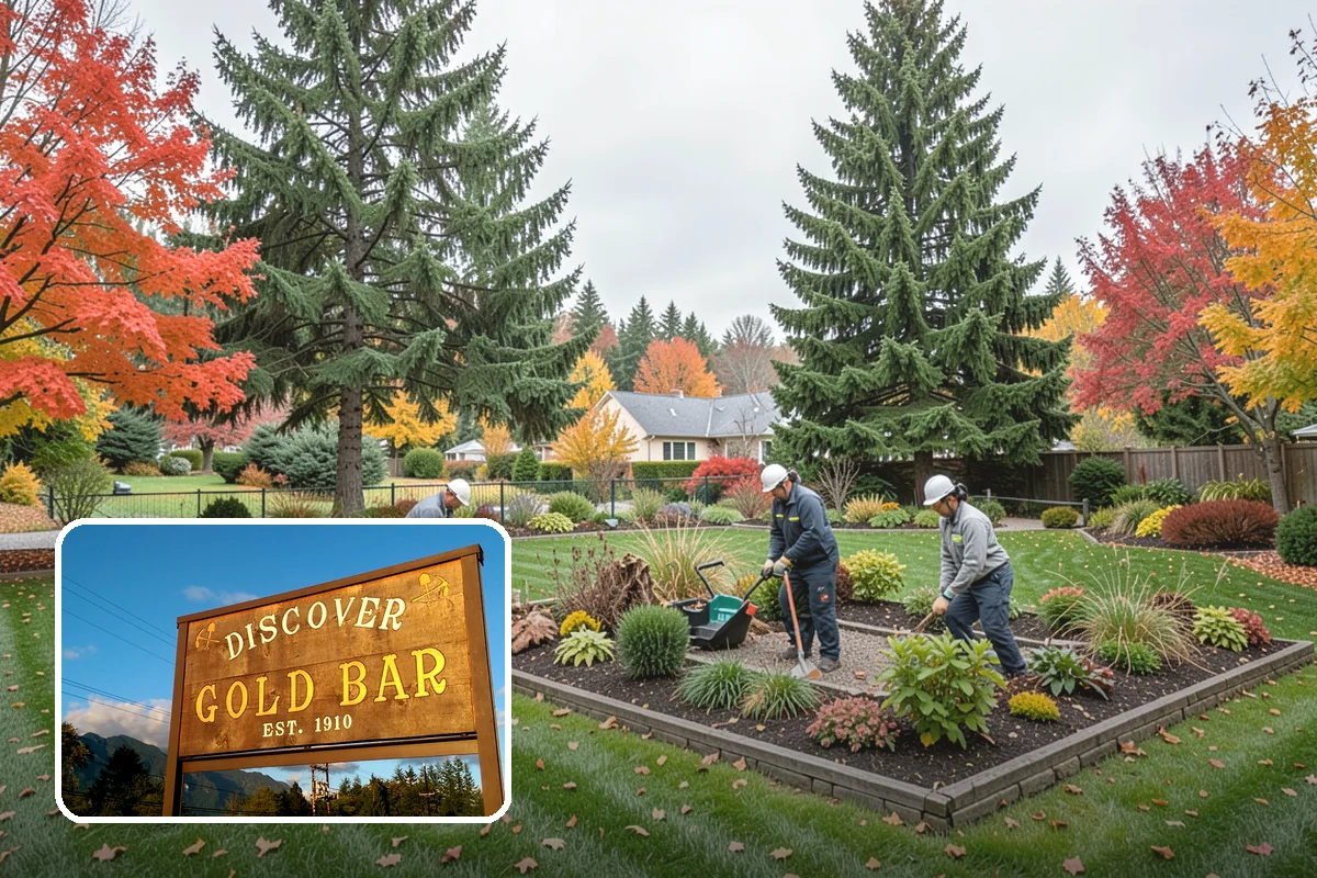 Arbor Installation in Gold Bar, Snohomish County, WA - Frames entries and pathways