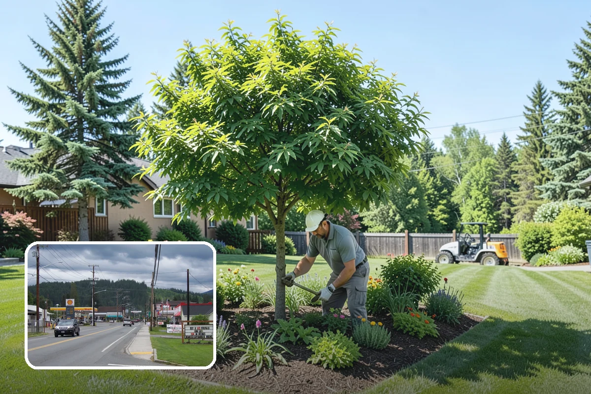 Arbor Installation in Granite Falls, Snohomish County, WA - Frames entries and pathways