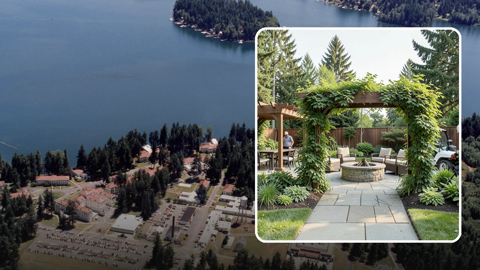Arbor Installation in Lakewood, Pierce County, WA - Garden arbors that frame entries and pathways with charm and support for climbing plants.