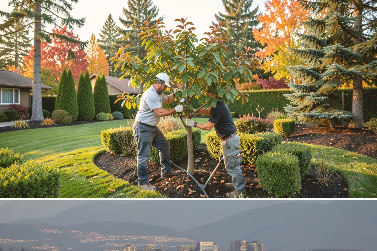 Arbor Installation in Medina, King County, WA - Best installed spring through fall.