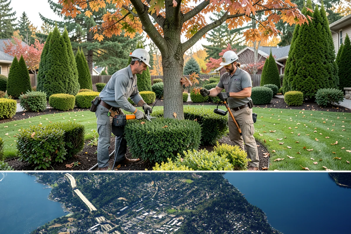Arbor Installation in Mercer Island, King County, WA - Best installed spring through fall.