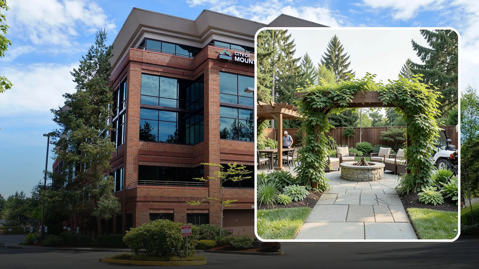 Arbor Installation in Mountlake Terrace, Snohomish County, WA - Garden arbors that frame entries and pathways with charm and support for climbing plants.
