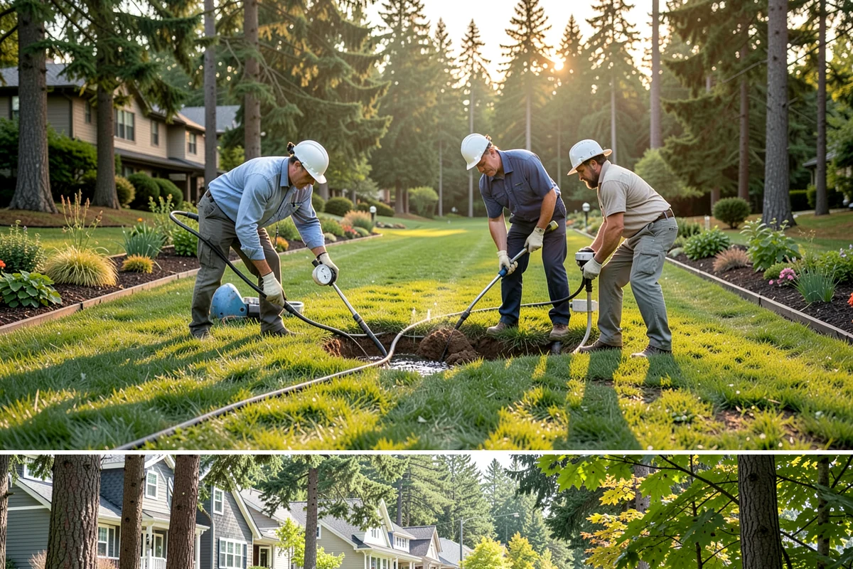 Arbor Installation in Normandy Park, King County, WA - Best installed spring through fall.
