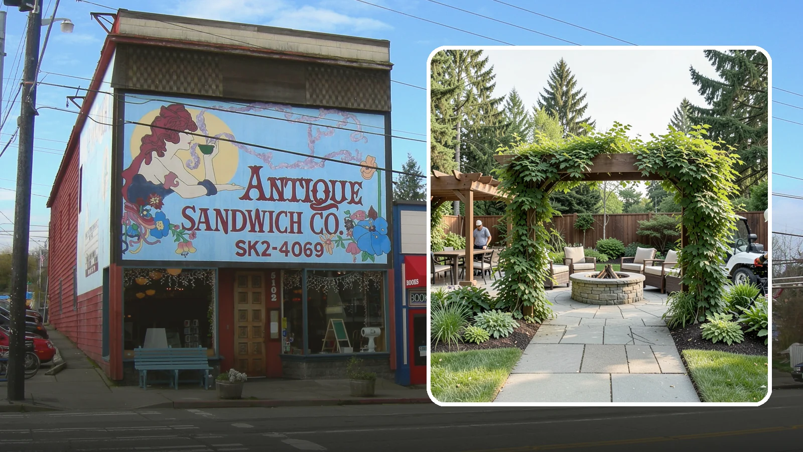 Arbor Installation in Ruston, Pierce County, WA - Garden arbors that frame entries and pathways with charm and support for climbing plants.