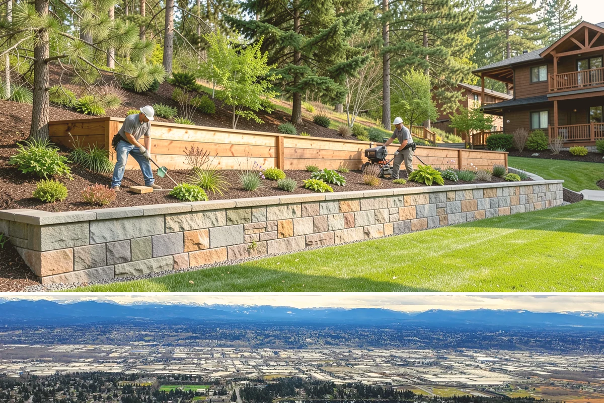 Arbor Installation in SeaTac, King County, WA - Best installed spring through fall.