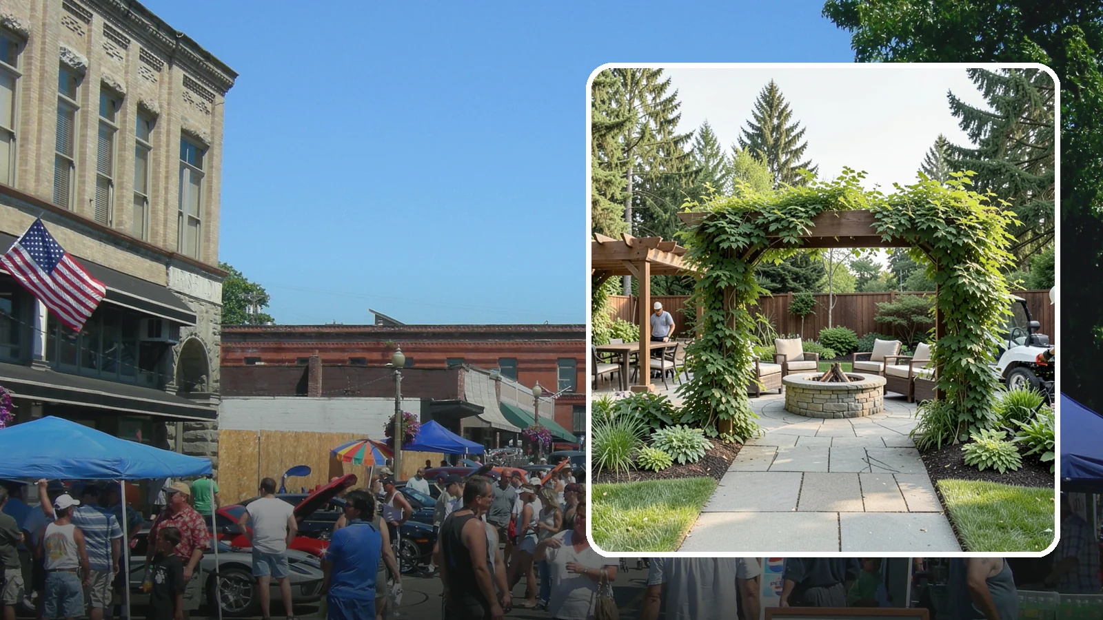 Arbor Installation in Snohomish, Snohomish County, WA - Garden arbors that frame entries and pathways with charm and support for climbing plants.