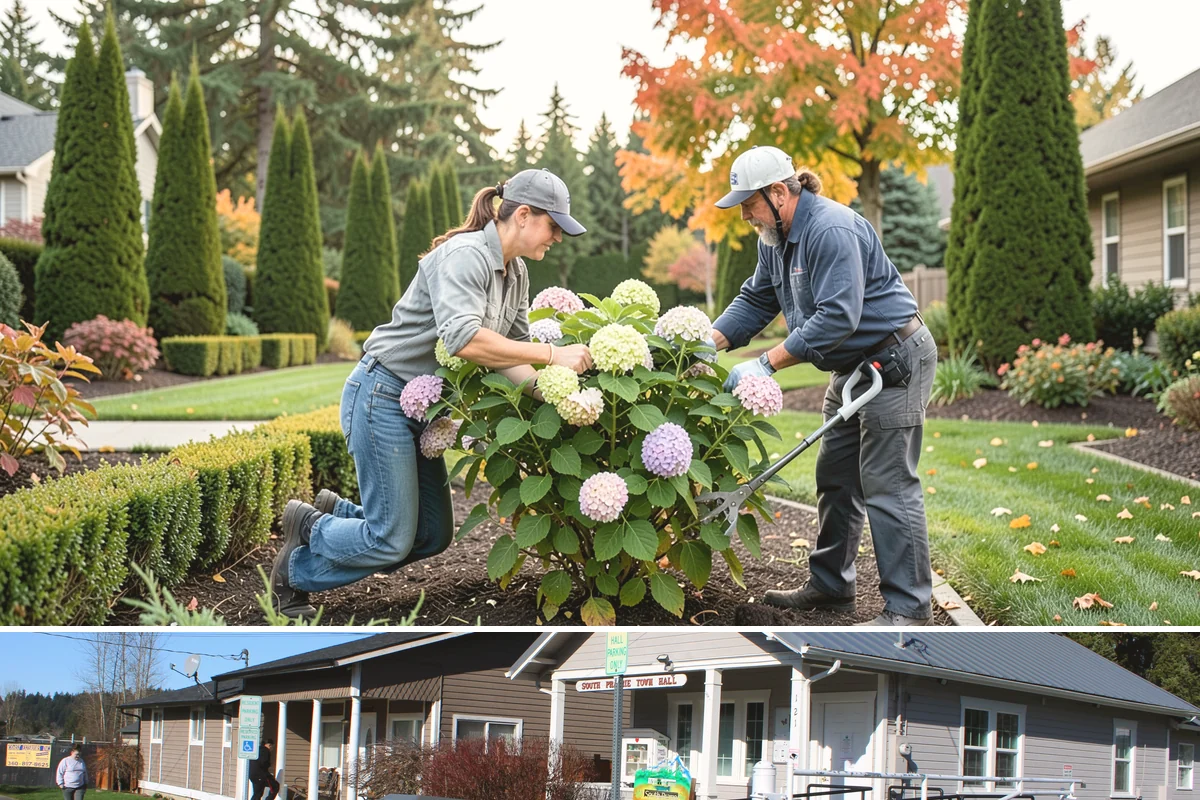 Arbor Installation in South Prairie, Pierce County, WA - Best installed spring through fall.