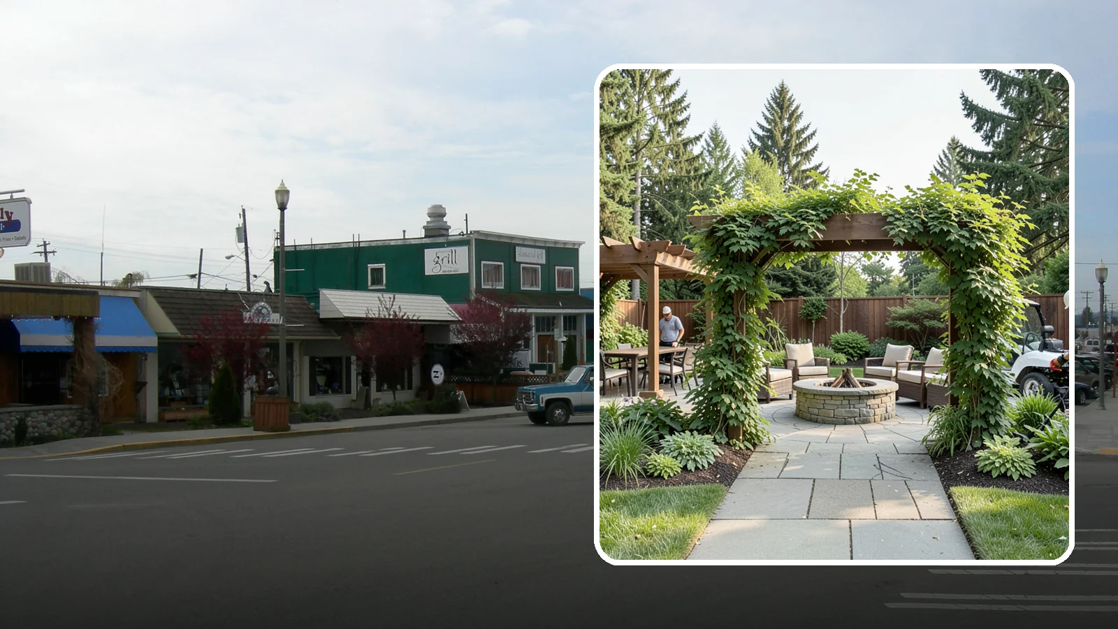 Arbor Installation in Stanwood, Snohomish County, WA - Garden arbors that frame entries and pathways with charm and support for climbing plants.