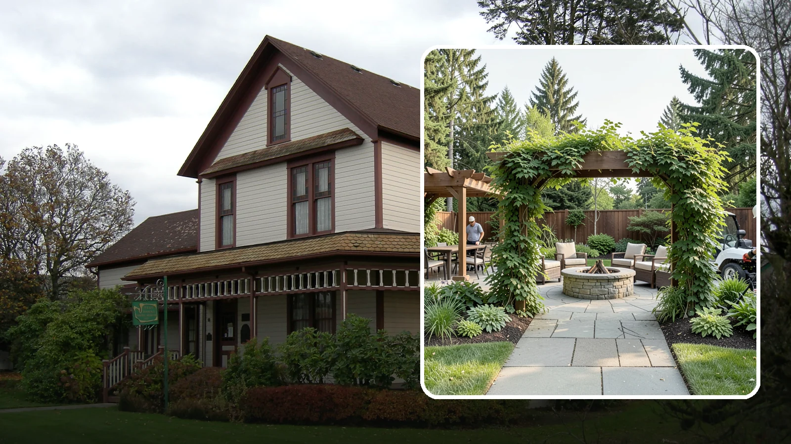 Arbor Installation in Sumner, Pierce County, WA - Garden arbors that frame entries and pathways with charm and support for climbing plants.