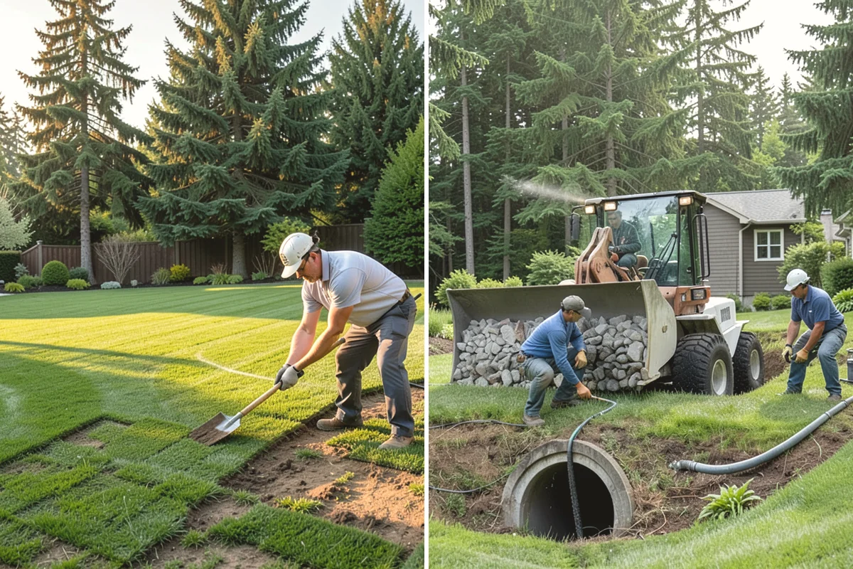 Arborist Wood Chip Installation in Black Diamond, King County, WA - Determine coverage needs and confirm chips suit the planting area