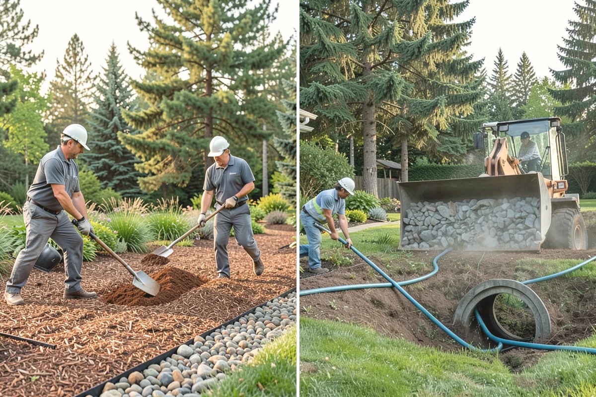 Arborist Wood Chip Installation in Carnation, King County, WA - Determine coverage needs and confirm chips suit the planting area