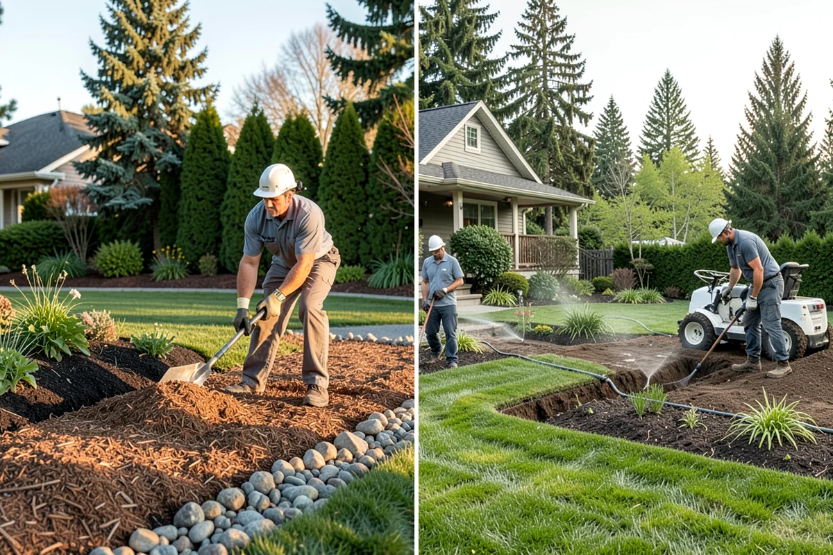 Arborist Wood Chip Installation in Clyde Hill, King County, WA - Determine coverage needs and confirm chips suit the planting area