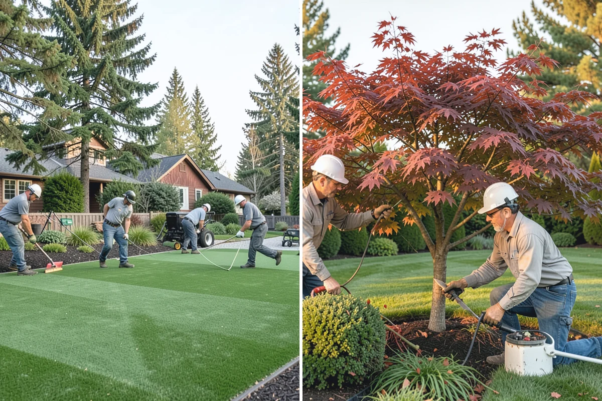 Arborist Wood Chip Installation in Des Moines, King County, WA - Determine coverage needs and confirm chips suit the planting area