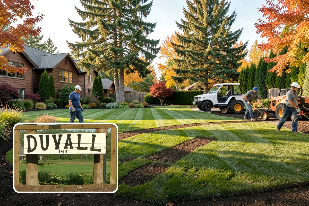 Arborist Wood Chip Installation in Duvall, King County, WA - Builds healthy soil as it decomposes