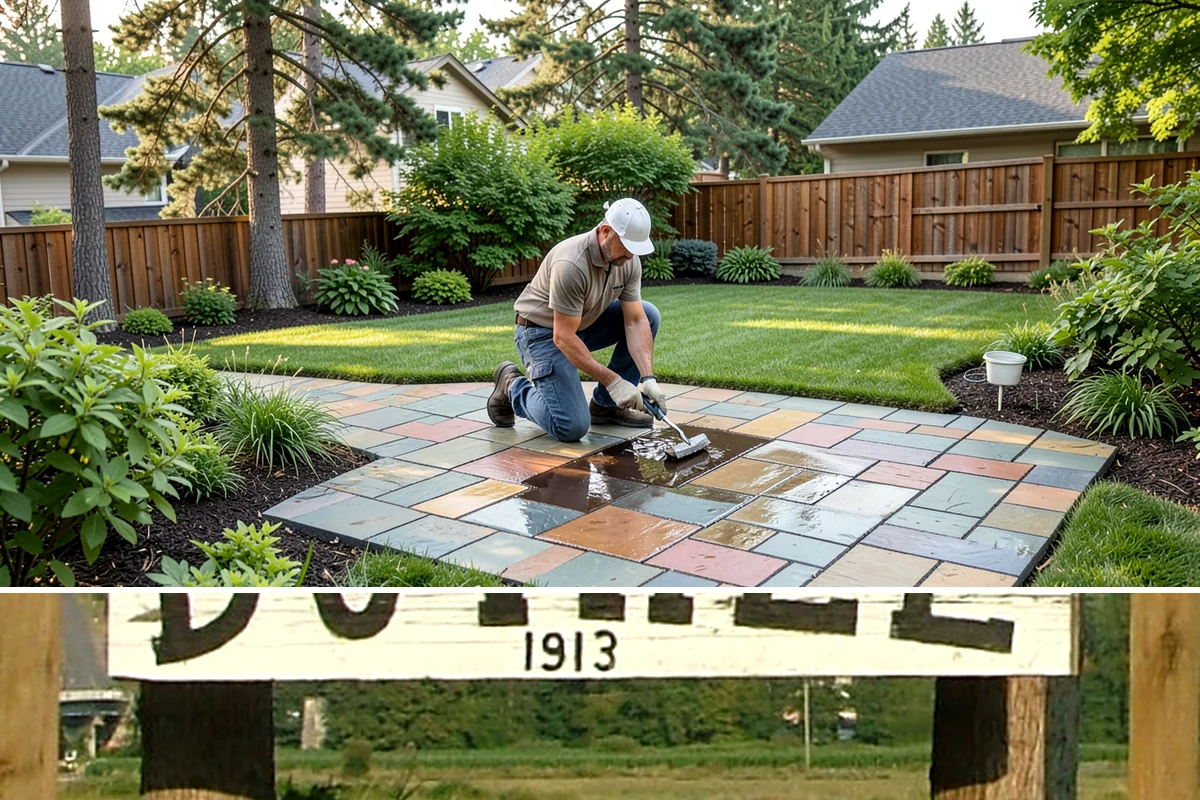 Arborist Wood Chip Installation in Duvall, King County, WA - Arborist chips can go down any season, but a fall application in the Northwest insulates roots and lets the chips mellow over...